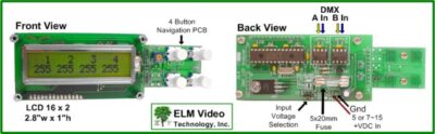 DMX Analyzer PCB