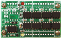 DMX Splitter 1x8 PCB