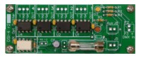 DMX Splitter 1x4 Optical Input PCB