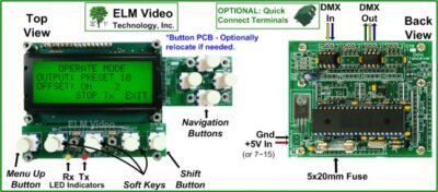 DMX Tester PCB