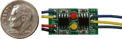 DMX In Line Buffer/Driver PCB