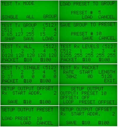 DMX Tester Portable