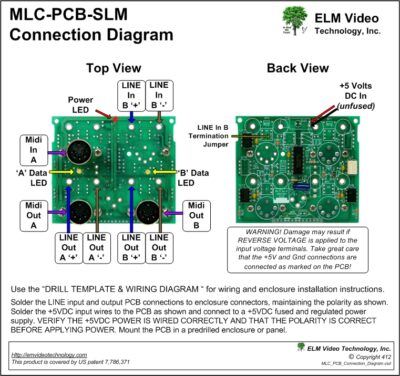 Midi Repeater PCB