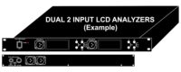 DMX Analyzer LCD 1RU Rack Mount