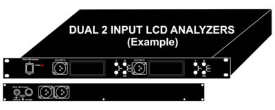 DMX Analyzer LCD 1RU Rack Mount