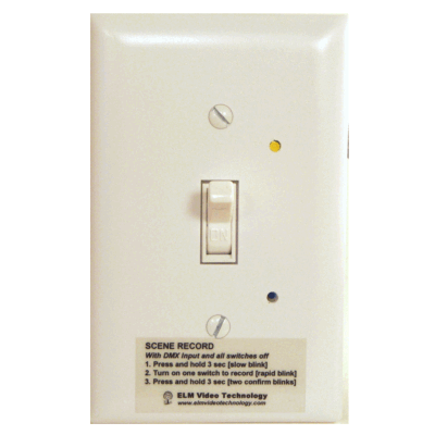 DMX Standard Wall Switch Controller