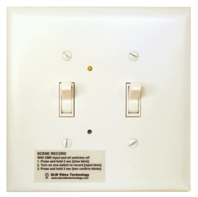 DMX Standard Wall Switch Controller