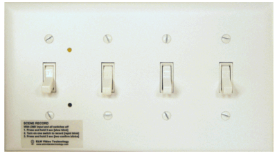 DMX Standard Wall Switch Controller