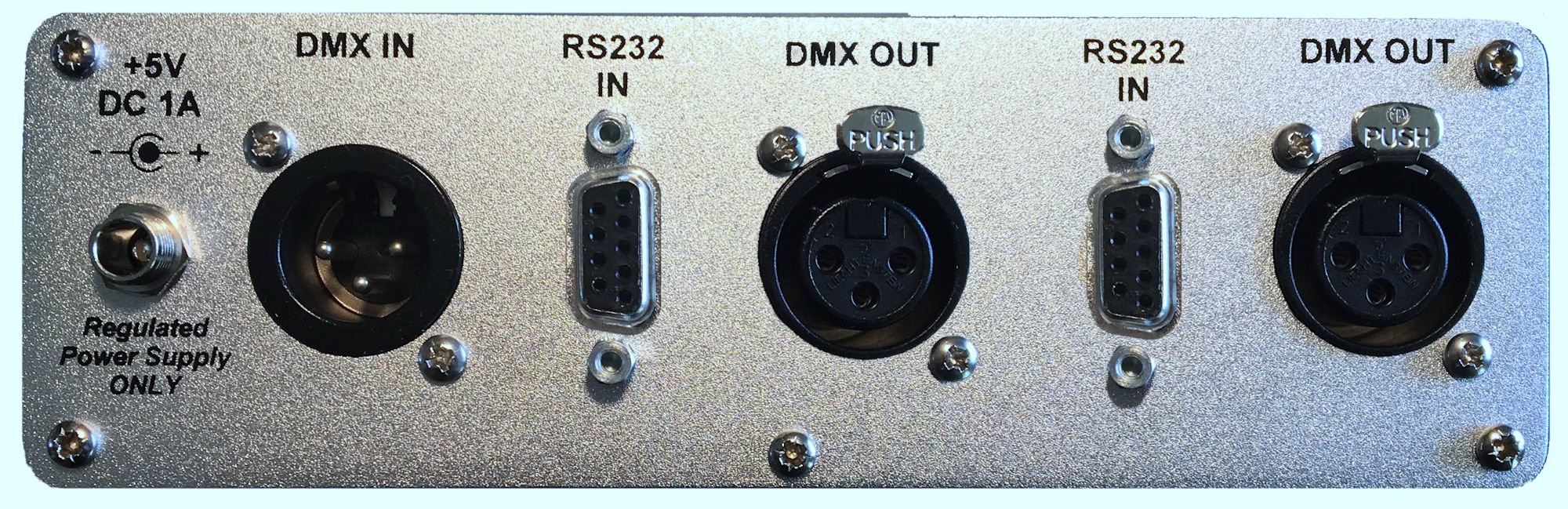 RS232 to DMX Converter
