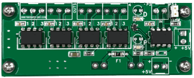 DMX Splitter 1x4 PCB