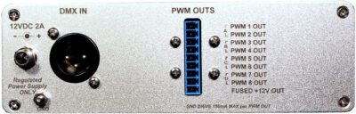 DMX to PWM Controller