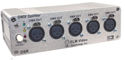 DMX RDM Splitter 1x9 Full Iso Input