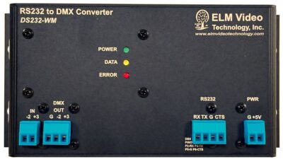 RS232 to DMX Converter Wall Mount