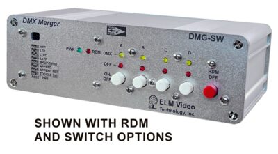 DMX Merger 3x1 - RDM Thru Option