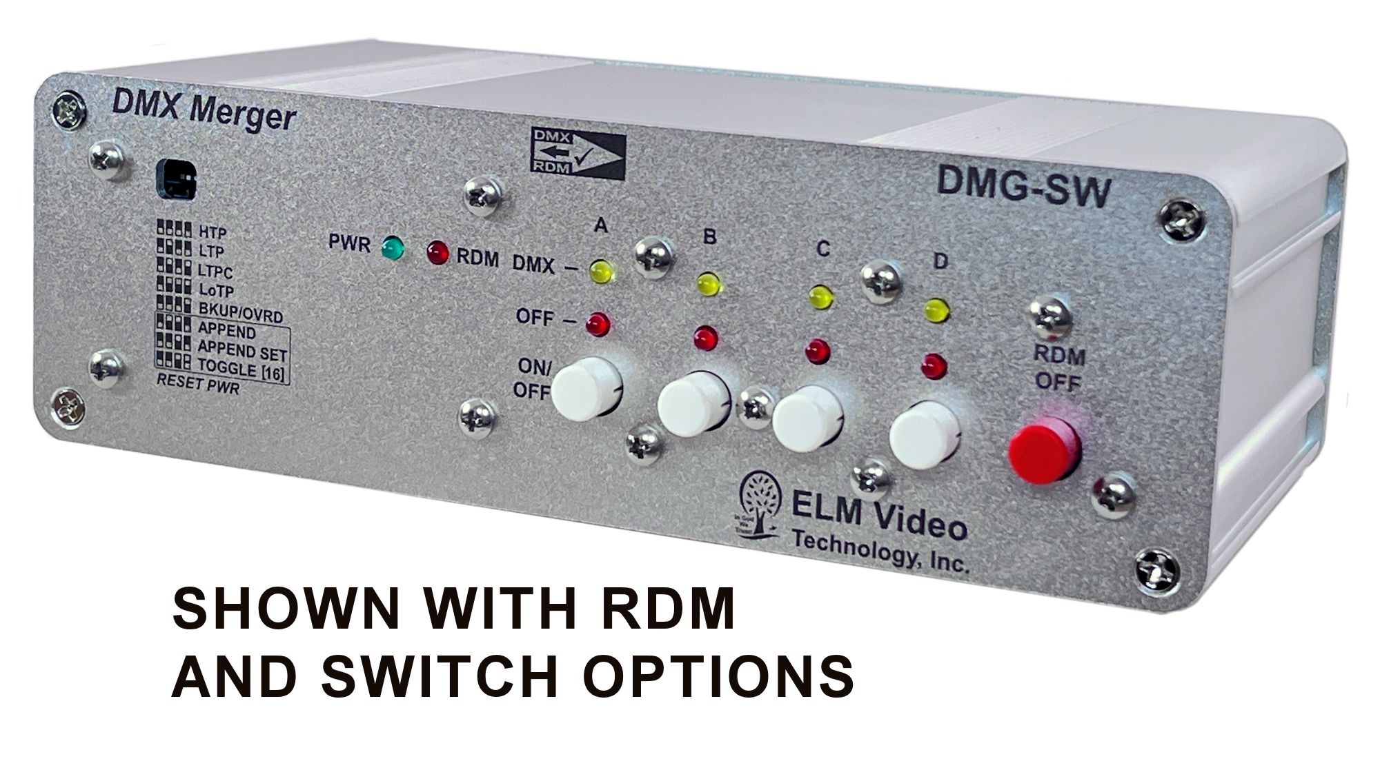 DMX Merger 3x1 - RDM Thru Option