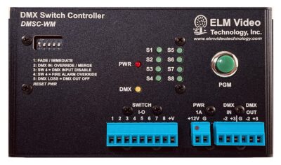 DMX Wall Switch Controller Wall Mount