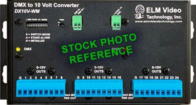RS232 to 0-10 Volt Analog Converter Wall Mount